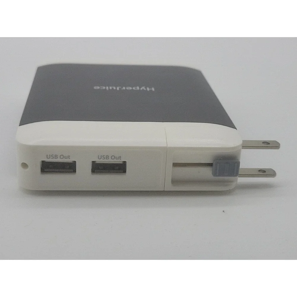 Sanho HyperJuice 10,400 mAh Dual USB Battery pack with stealth plug